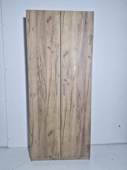 ARMARIO ZAPATERO 2P (80X33X190) (ROBLE AMAZONAS) *SALDOS*