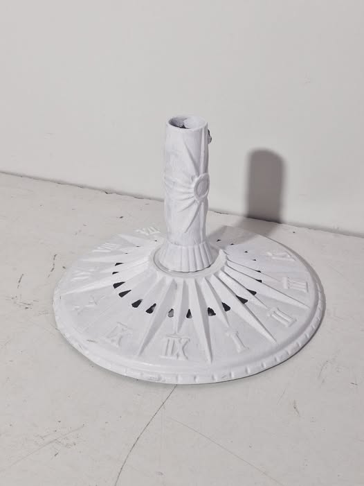 BASE DE SOMBRILLA (METALICA BLANCO)