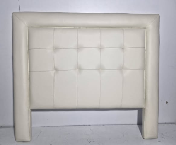 CABECERO TAPIZADO (150CM) (158CM X 145CM ALTO) (COLOR: PIEL BEIG) *NUEVO SALDOS*