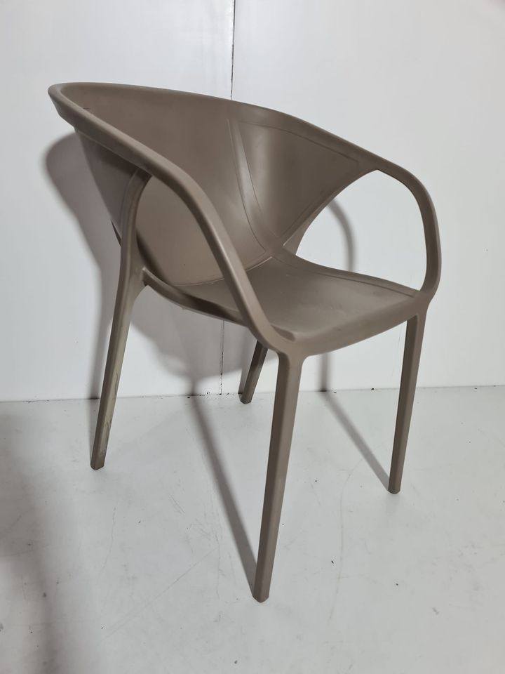 SILLA TERRAZA MOD. HUEVO (ALHAMBRA) (MARRON/PATA MARRON) (HOSTELERIA) (MOBILIARIO DE BAR)