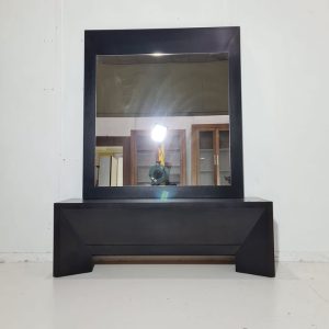 ENTRADA 1C (130X35X44) + ESPEJO 120X110 (WENGUE OSC)