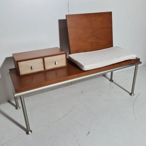 MUEBLE AUX / RECIBIDRO (100X40X40) (HAYA-METAL)