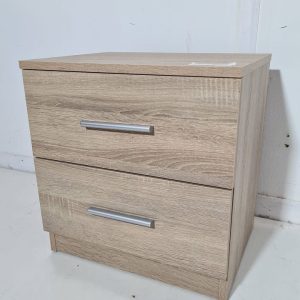 MESITA NOCHE 2C (45X35X47)(CAMBRIA-MELAMINA) *NUEVO*
