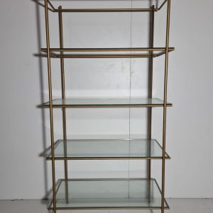ESTANTERIA (100X    X200)(FORJA -DORADO) 5 BAZARES