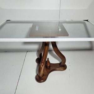 MESA COMEDOR 1 PATACON (TAPA CRISTAL) (135X75)