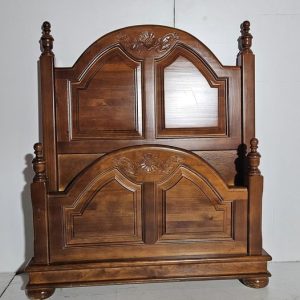 CAMA + PIECERO + LARGEROS (90CM) (NOGAL PROVENZAL)