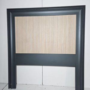 CABECERO 165CM (162CM ALTO) (GRIS OSC / NATURAL) (MATRIMONIO) *NUEVO SALDOS EXP*