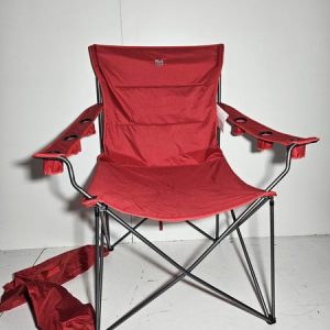 SILLA GIGANTE CAMPING PLEGABLE+ FUNDA (150X100X170) (ROJA)