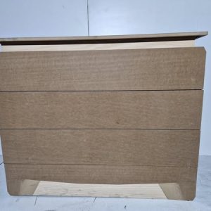 COMODA 4C (110X42X93) DM/PINO (CRUDO)