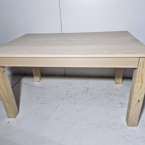 MESA COMEDOR (140X90 EXT +50CM) (77CM ALTO) (CRUDO)