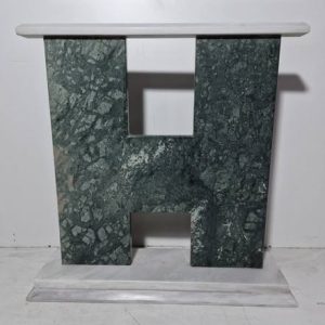 X2 PATAS PARA MESA (80X24X80) (MARMOL VERDE)