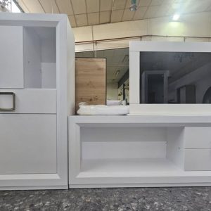 MODULAR SALON MOD: ENZO (300CM) (BLANCO) *NUEVO SALDOS FRANCO*