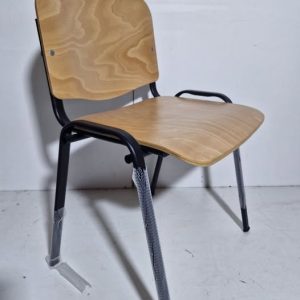 SILLA OFICINA FIJA (SIN BRAZO) (MADERA) *NUEVAS EXP*