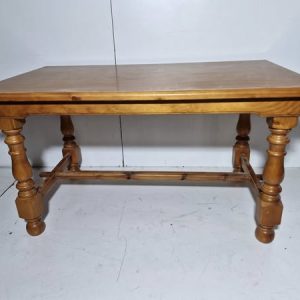 MESA COMEDOR (140X80) (78CM ALTO) (RUSTICO PINO / PROVENZAL)