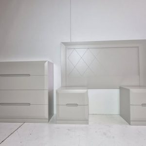 DORMITORIO MATRIMONIO (5 PIEZAS) (COLOR: NUDE) *NUEVO EXP*