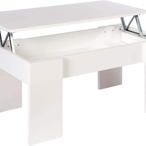 MESA CENTRO ELEV. MOD:GALA (BLANCO) *NUEVO*