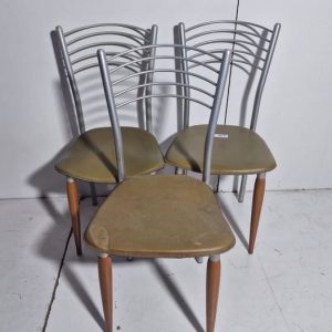 X3 SILLAS COCINA (METAL / TAP)