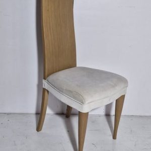 SILLA COMEDOR (ROBLE / ASIENTO TAPIZADO) (SOLO 1)