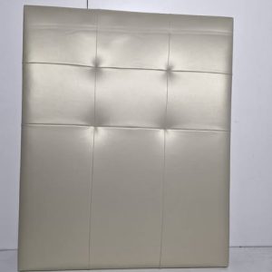 CABECERO (90CM) (TAPIZADO POLIPIEL BEIG) (Nº4)* NUEVO EXP*