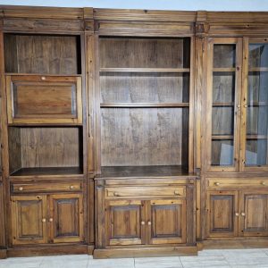 MUEBLE BOASERIE 9P 3C (300X45X240) (RUSTICO)