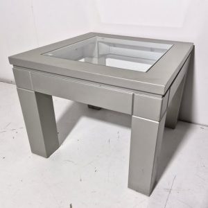 MESA CENTRO (60X60) (48CM ALTO) (PLATA)