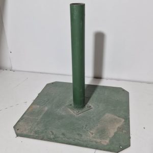 PIE DE SOMBRILLA / PARAGUAS (METAL VERDE)