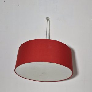 LAMPARA TECHO (PANTALLA ROJA)