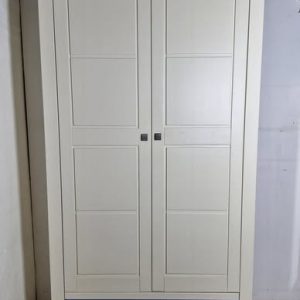 ARMARIO JUVENIL 2P 2C (110X55X220) (BLANCO / AZUL)