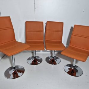 SILLA COMEDOR / COCINA MOD:YIRO (COLOR: NARANJA) *SALDOS EXP*