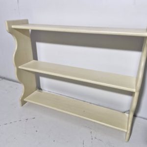 ESTANTERIA PARED DOBLE (80X20X63) (BEIG) (MADERA)