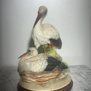 DECORACION / FIGURA 2 CIGUEÑAS