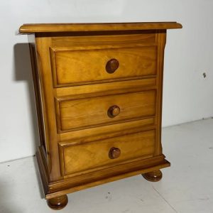 MESITA DE NOCHE 3C (51X35X60) PROVENZAL NOGAL