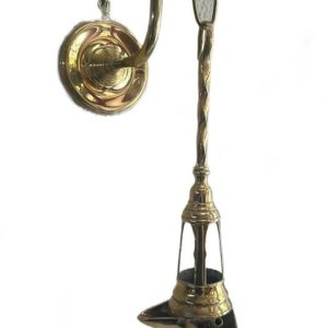 (DECORACION) CANDIL + SOPORTE PARED (BRONCE)