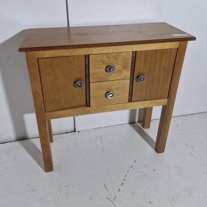 MUEBLE RECIBIDOR 2P 2C (80X30X80 (PINO MIEL)