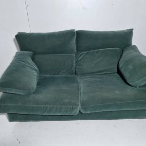 SOFA 2 PLAZAS (160CM) (VERDE OSCURO)
