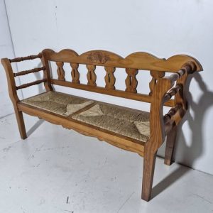 SOFA RUSTICO / BANQUETA (152X50X84) (ANEA / COLOR:MIEL)