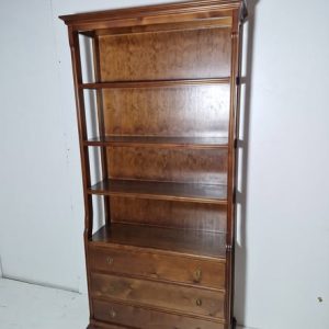 ESTANTERIA / LIBRERO 3C (100X35X205) (COLOR:NOGAL)