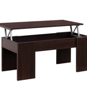 MESA CENTRO ELEVAB MOD:GALA (WENGUE) **NUEVA**
